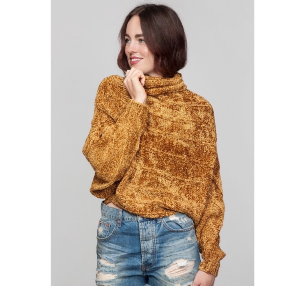 Free people chenille sweater